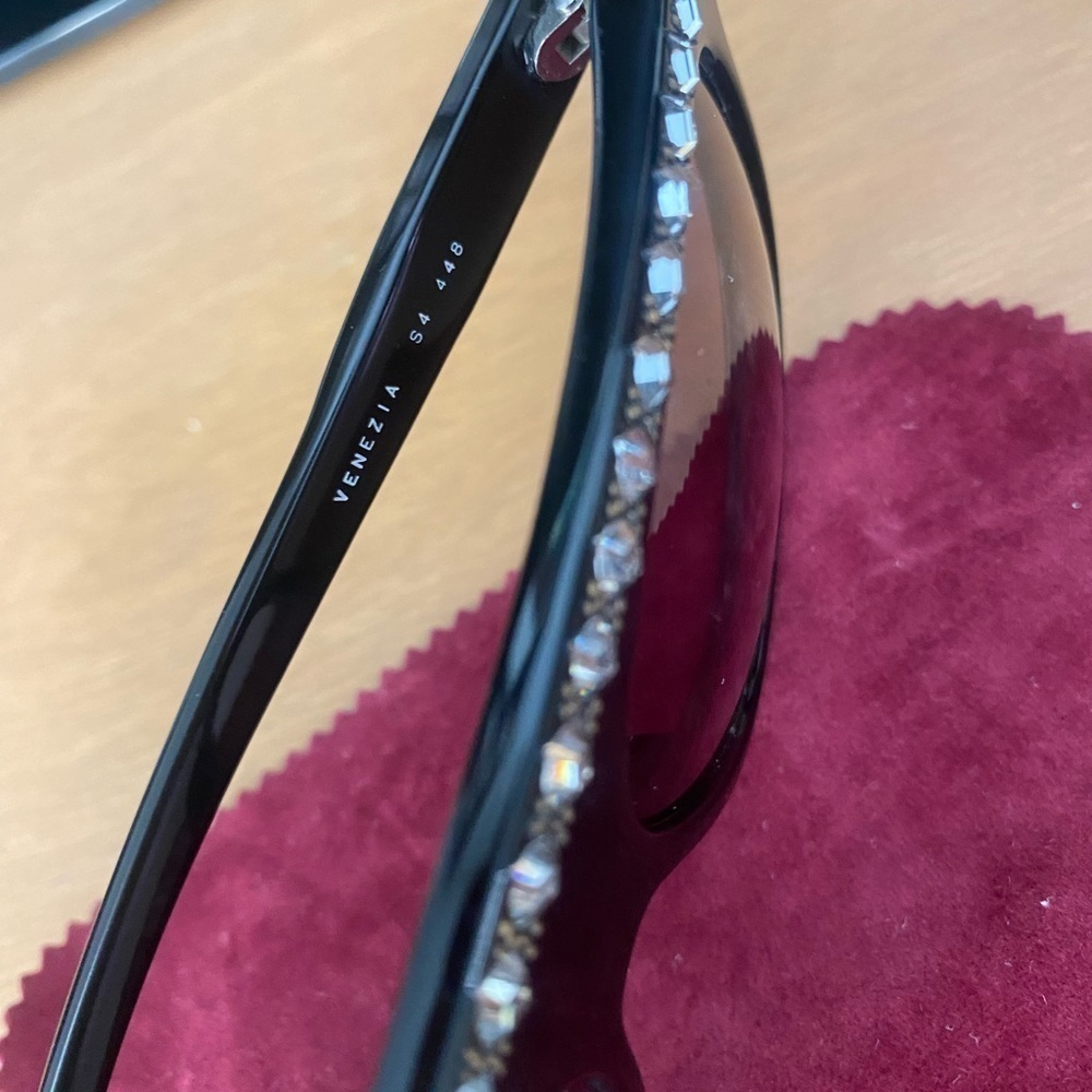 Stendhal Paris France Rhinestone & Golden Dots Black Venezia S4 448 - Picture 10 of 10